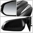 thumbnail image 3 of DNA Motoring OEM-MR-TO1320319 For 2014 to 2017 Toyota Highlander OE Style Powered+Turn Signal Driver / Left Side View Door Mirror 879400E120 15 16, 3 of 3