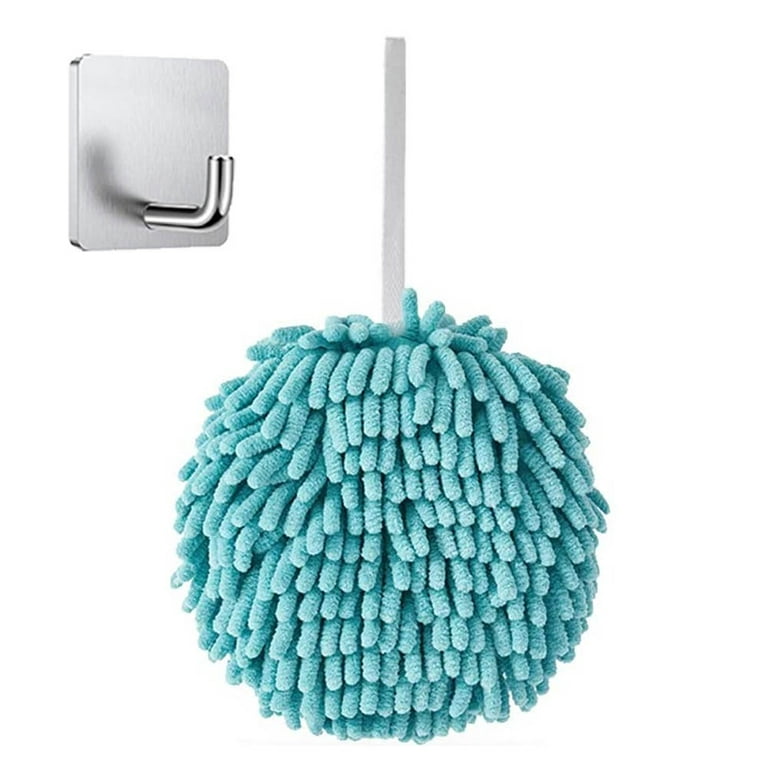 Microfiber Hand Drying Towels，Bathroom Super Absorbent Cleaning Flower  Balls for Bathroom Kitchen 