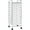 White, variant on Renwick 10 Drawer Rolling Storage Cart Home Office Organizer Cart with Wheels, White