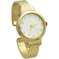 thumbnail image 2 of Blekon Collections Women's Casual 32mm Case Waffle Designed Cuff Bangle Watch, 2 of 5