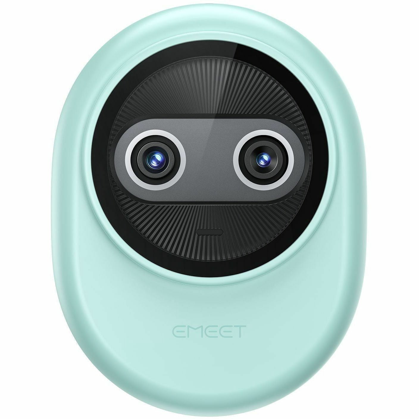 EMEET Piko (Green), Dual-lens Webcam with one 4K Image Collection Lens and one AI Assist Lens, Boosting color accuracy, face recognition