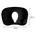 thumbnail image 2 of Almohada de Aire Reposacabezas Kuymtek Mini Inflable para El Cuello Negro, 2 of 5