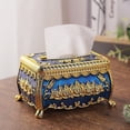 thumbnail image 4 of SHAR Luxury European-style Napkin Box for Elegant Living Room, 4 of 5