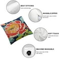 thumbnail image 4 of Nawypu  Flowers Chinoiserie Pillow Covers 2pcs,Peony Pillow Covers Outdoor Decorative Pillow Covers for Couch Bed Sofa Cushion Farmhouse Pillowcases, 4 of 6