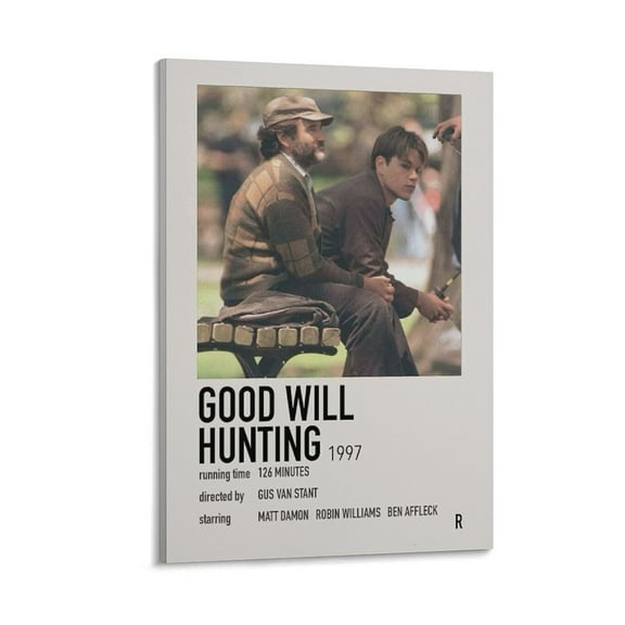 Good Will Hunting Movie Poster (1) Wall Art Poster Scroll Canvas Painting Picture Living Room Decor Home 16x24inch(40x60cm)