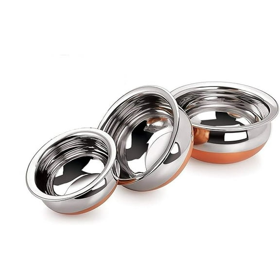 Wgloryind Stainless Steel Handi Set of 3