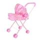 thumbnail image 2 of Cochecitos para cochecito de bebé Cochecitos plegables para niños Juegos de simulación Rosa claro, 2 of 5