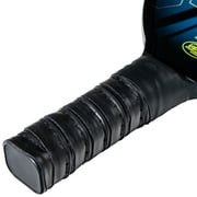 Franklin Sports Wooden Pickleball Paddle - Demolisher - Black, Blue, Yellow - 11oz