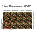thumbnail image 3 of jejeloiu Toucan Birds Fabric by the Yard 3 Yards,Country Flower Floral Sewing Fabric,Tropical Botanical Leaves Fabric for Sewing For Teens,Super Cozy Room Decor, 3 of 6