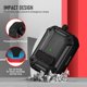 thumbnail image 5 of Funda Airpod Pro con clip de bloqueo seguro, serie Military Armor, carcasa rígida resistente de cuerpo completo para hombres y mujeres con llavero mosquetón, protección a prueba de golpes, 5 of 5
