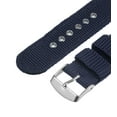 thumbnail image 5 of Uxcell Blue Nylon Watch Band 20mm Width Soft and Comfortable Nylon Strap with Silver Buckle, 5 of 6
