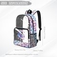 thumbnail image 7 of Xoenoiee Axolotl Heart Leopard Star Print 17 Inch Kids Backpack Lightweight School Bag for Girls, Large Capacity Clear Bookbag Heavy Duty Travel Daypack for Kindergarten Elementary Middle School, 7 of 7