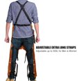thumbnail image 3 of Delantal resistente al fuego con patas divididas para hombre, 3 of 4