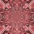 thumbnail image 1 of Ahgly Company Machine Washable Indoor Square Transitional Pastel Red Pink Area Rugs, 4' Square, 1 of 7