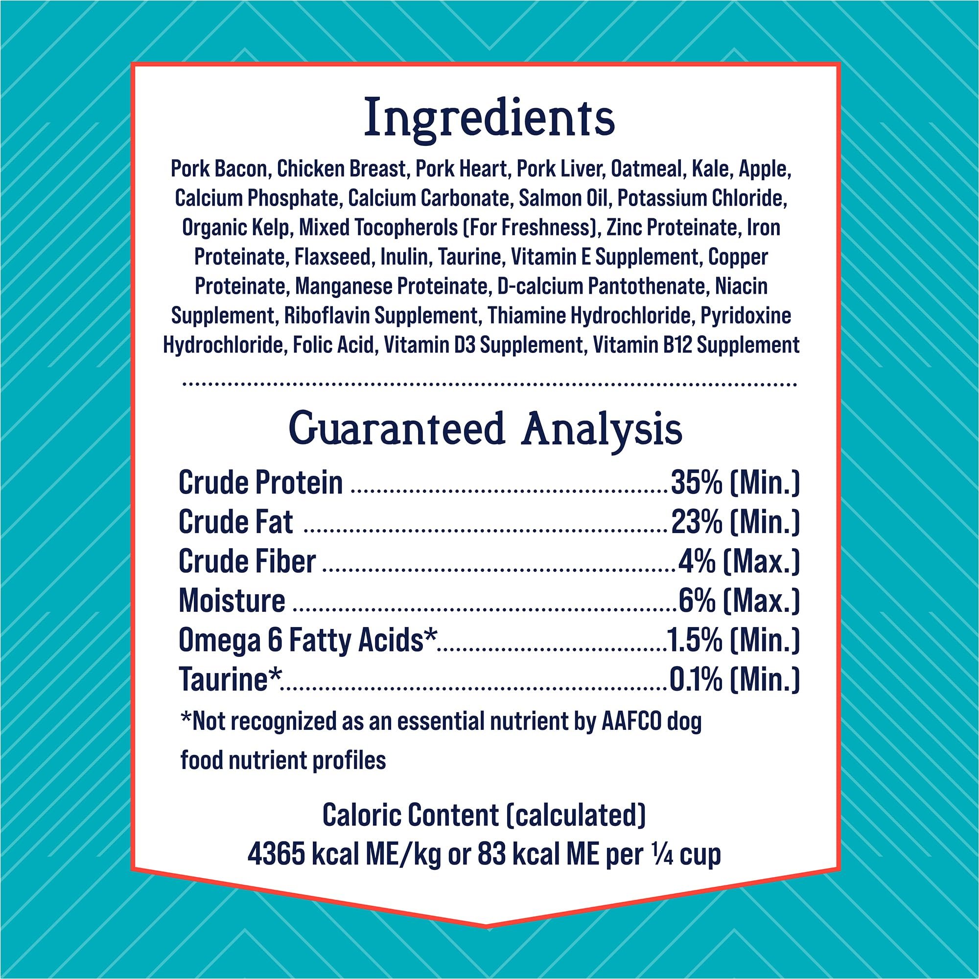 Stewart PuffTops Dog Food Topper, Freeze-Dried Bacon, Chicken, Apple, Kale - 6 oz Pouch