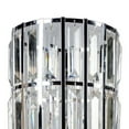 thumbnail image 2 of 20 Inch Modern Table Lamp, Metal Cage Shade with Glass Accents, Chrome- Saltoro Sherpi, 2 of 5