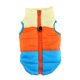 thumbnail image 1 of Ropa para mascotas, abrigo para perros pequeños a prueba de viento, chaqueta cálida de invierno para cachorros con cremallera, chaleco a prueba de nieve para perros con anillo en D, disfraz de algodón, 1 of 5