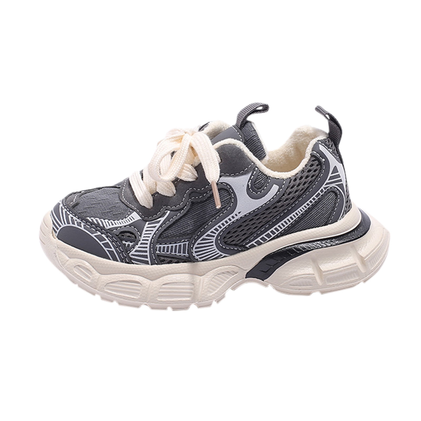 nsendm Girls Shoes Big Kid Female Girls Shoes 12 Kids Sneakers Boys Girls Winter Lightweight Breathable Running Shoes Fashion Kids Shoes Size 4 Girls Grey 1.5 Walmart