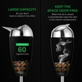 thumbnail image 5 of VIVOSUN Floor Standing Ash Tray, Outdoor Ashtray with Stainless Steel Lid, Adjustable Height from 21.5" to 35" for Home, Patio, Black, 5 of 7