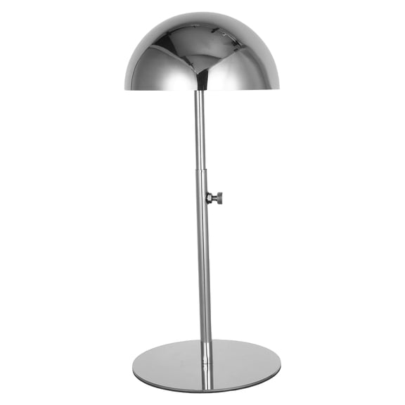 WEAVILUX Adjustable Stainless Steel Hat Rack Tabletop Display Stand Dome Shape Cap Organizer for Hats and Caps