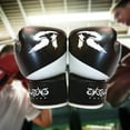 thumbnail image 1 of 1 par de guantes de boxeo para Karate Muay Thai artes marciales guantes de boxeo accesorios, 1 of 8