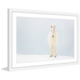 thumbnail image 2 of "White Horse Comes" Framed Painting Print, 2 of 6