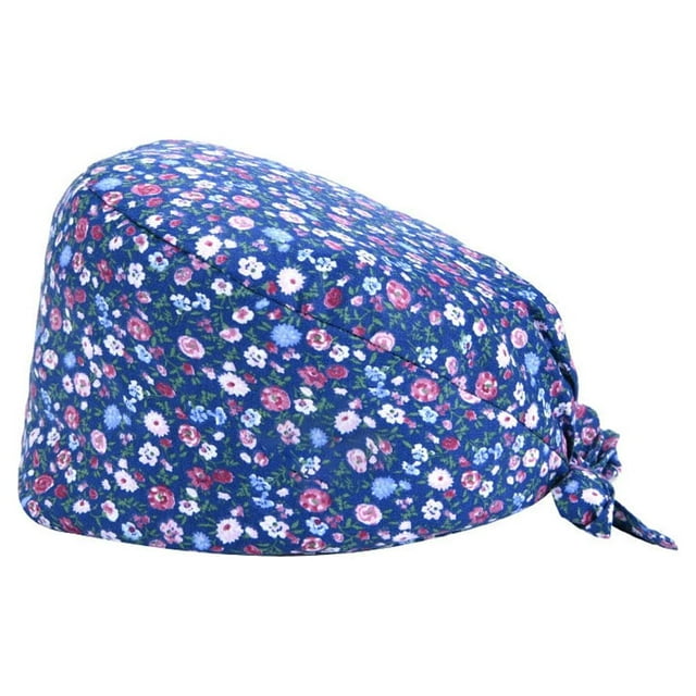 Guardoinrt Gourd Caps Nurse Durability Pure Color Button Professional Assorted Colors Tie Back Work Uniform Operating Hats L13