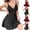 Black, variant on uublik Women's Pajama Dress Valentine's Day Night Gowns Soft Loungewear Sleepwear Black