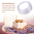 thumbnail image 4 of Gift Wrap Ribbon Wedding Decorations Clothes Making Supply DIY Craft Accessories Light-weight Polyester Ribbons for Ornaments White 01, 4 of 6
