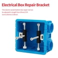 thumbnail image 2 of Soporte De Mantenimiento Del Zócalo Del Interruptor Caja De Zócalo Ajustable Puntal De Reparación Soporte De Caja Inferior Del Zócalo Del Interruptor Resistente Con Alta Dureza Para La Oficina，10 Uds seitruly TO005542-01, 2 of 7