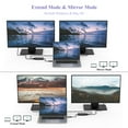 thumbnail image 3 of WAVLINK USB 3.0 to Dual 4K HDMI USB Adapter up to 2560x1440@60Hz Displays Dock Station for Laptops, Compatible with New MacBook Neo, 3 of 9