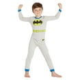 thumbnail image 5 of DC Comics Boys Batman Gray Tight Fit 2 Piece Long Sleeve Pajama Pant Set, 5 of 5