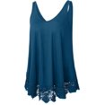 thumbnail image 2 of HSHDLDF Plus Size Swing Lace Flowy Tank Top for Women, 2 of 2