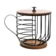 thumbnail image 3 of Cesta de almacenamiento de escritorio con forma de taza, cesta organizadora para el hogar con tapa, 3 of 6