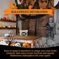 thumbnail image 2 of Tela negra Halloween espeluznante Cyantor 80×400 pulgadas decoraciones terroríficas interiores exteriores, 2 of 3