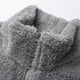 thumbnail image 5 of Ceisia Men's All Gift Seasons Casual Solid Color Fleece Zipper Round Neck Long Sleeve Jacket - Comfortable Daily Outdoor Wear, 5 of 9
