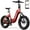 Carmine, variant on HOVSCO HovBeta 20" Foldable Fat Tire Electric Bike, 750W 48V 15Ah Electric Mountain Bike, UL2849, Carmine