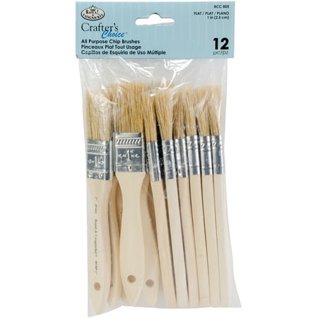 UPC: 0090672373106 | Crafter s Choice 1  Chip Brushes-12/Pkg