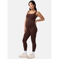 thumbnail image 2 of Ingrid & Isabel For Every Belly Women’s Maternity Long Unitard, Sizes S-XXL, 2 of 8