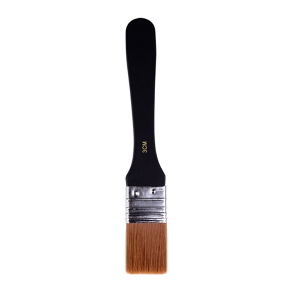 Sidaley Sistema de cepillo de nylon presente negro del dibujo para los cepillos de nylon fuertes y durables de los entusiastas del arte Kits de experimentos de química Negro BS-03