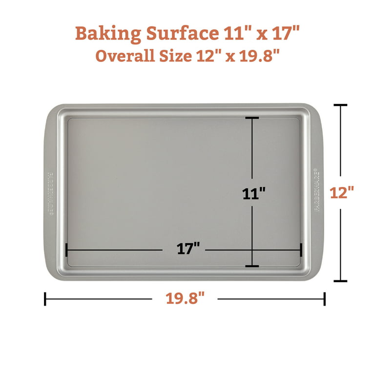 Farberware 11 in x 17 in Nonstick Cookie Pan