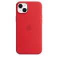 thumbnail image 4 of Funda de silicona para iPhone 14 Plus con carga rápida inalámbrica MagSafe de 6,7" en color rojo, 4 of 8