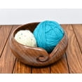thumbnail image 7 of Ajuny Wood Handmade Elegant Design Extra Large Wooden Yarn Bowl, 7 of 7