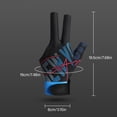 thumbnail image 3 of ROZYARD 1Pc Antiskid Elastics Billiard Glove 3 Finger Show Glove Gift for Women and Man, 3 of 19