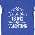 thumbnail image 4 of Inktastic Grandma is My Valentine Boys or Girls Baby Bodysuit, 4 of 5