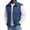 T2-Dark Blue, variant on Puffer Vest Outerwear for Men Quilted Down Sleeveless Down Vest Solid Color Jacket Outerwear Warm Winter Casual Zipper Streetwear for Running Golf Outdoor,Blue XL