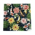 thumbnail image 1 of Koi In A Lotus Flower Pond Tile, 1 of 1