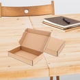 thumbnail image 4 of Cajas de envío pequeñas de 20 piezas, caja de cartón corrugado, correo publicitario para envío, embalaje y almacenamiento, 4 of 8