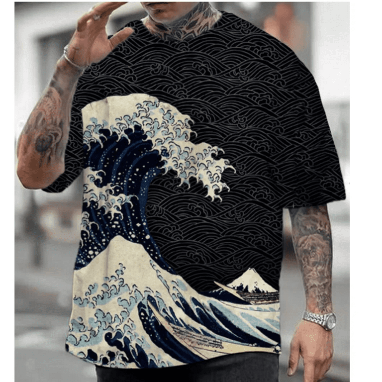 2024 New Men's T-shirt Summer O-neck Casual Short-sleeved 2024 New Men's T-shirt Summer O-neck Casual Short-sleeved