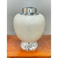 thumbnail image 3 of White Memorials Cremation Urns for Human Ashes Decorative Urns Urns for Human Ashes Female & Male Urns for Ashes Adult Female Funeral Urns White Large, 3 of 4
